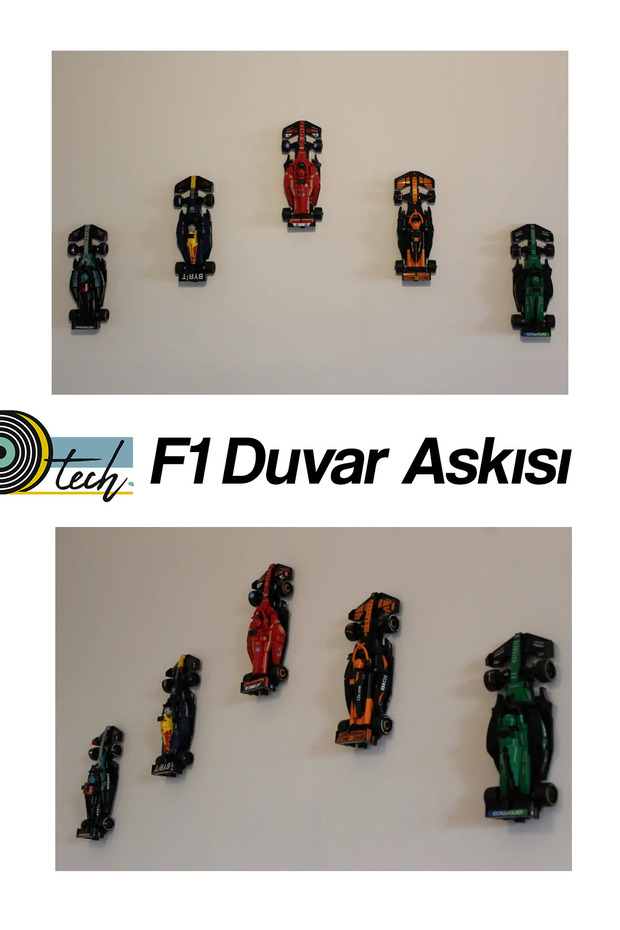 F1 Speed Champion Duvar Askı Aparatı - 3
