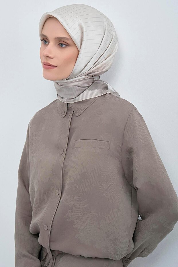 وشاح حرير ساتان 9526D E26YA9526D01-80
