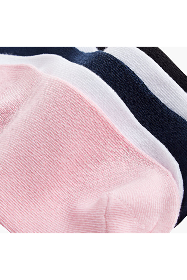 جوارب سادة - مجموعة من 5 قطع - 4