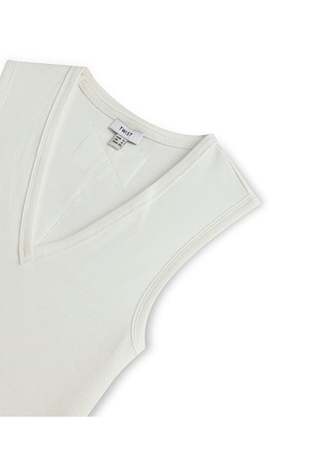 V YAKA BASIC TİŞÖRT - 4