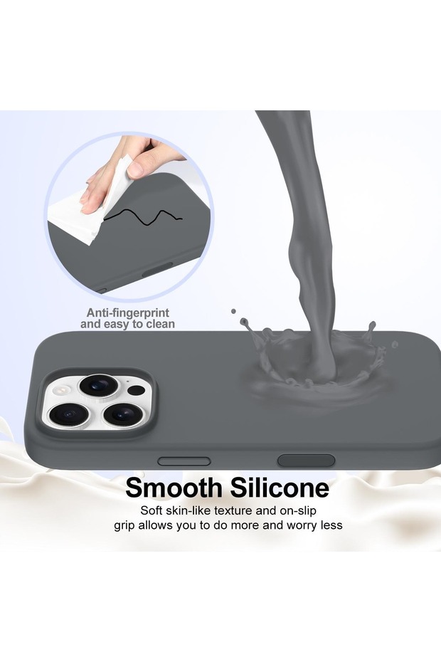 جراب سيليكون واقٍ لهاتف آيفون 13 برو ماكس - 8