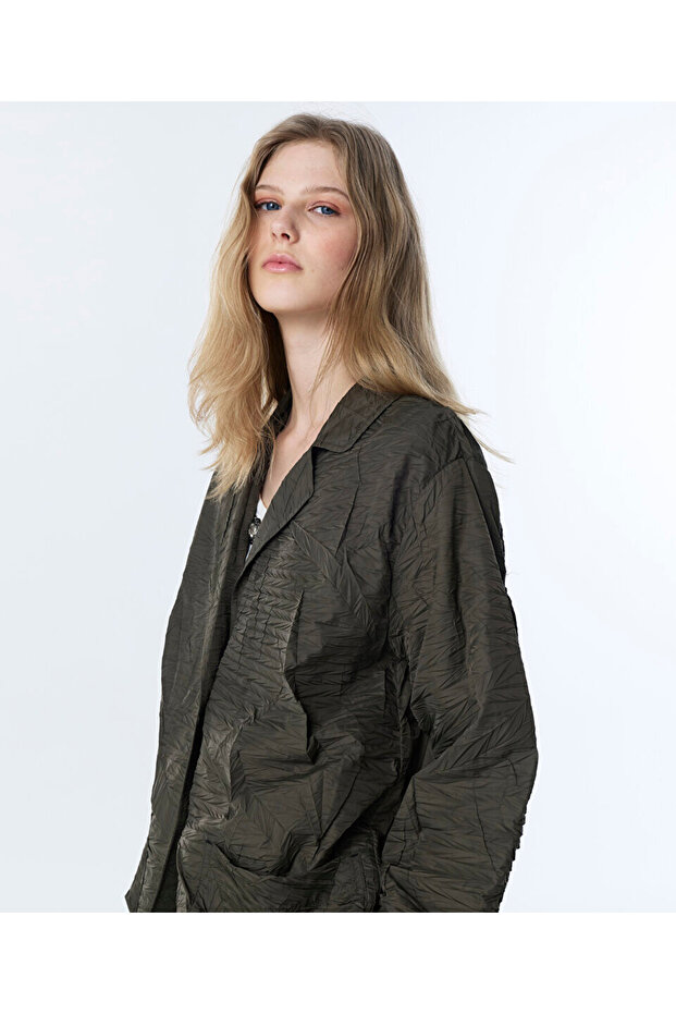 KIRIŞIK EFEKTLİ CEKET - 6