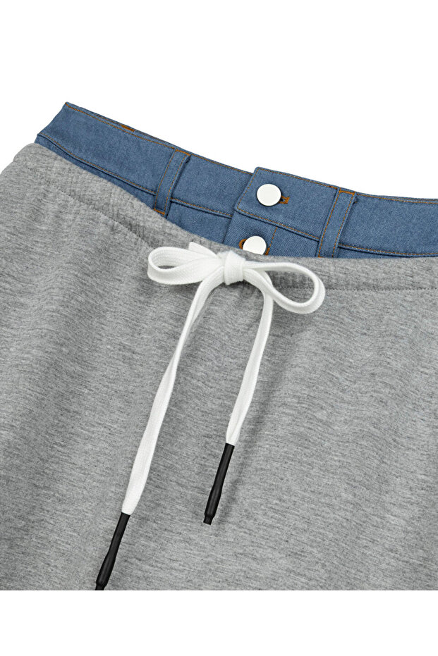 ÇİFT PARÇA GÖRÜNÜM SCUBA ETEK - 4