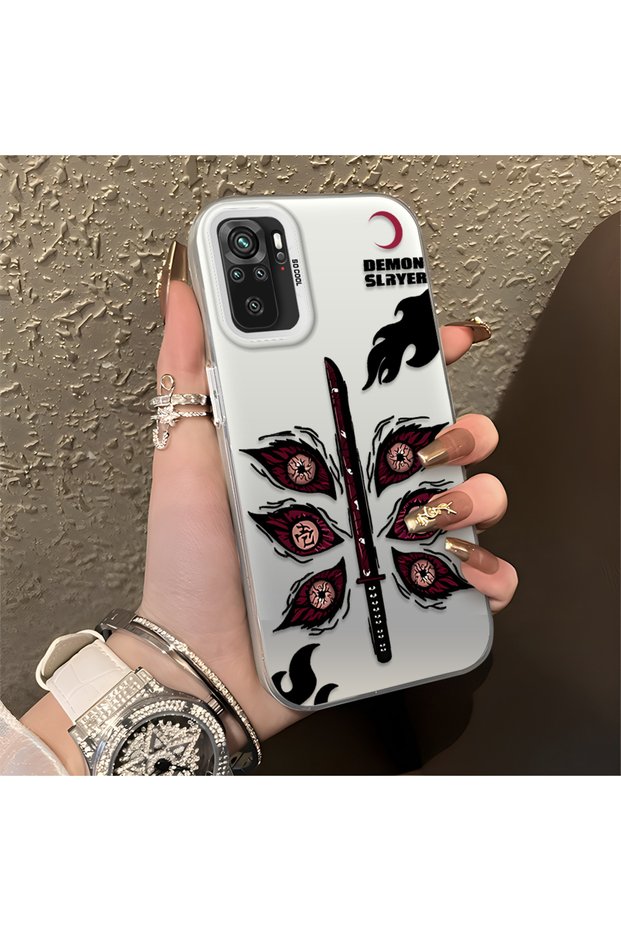 Redmi Note 10S Compatible Crazy Trend Patterned Anti-Shock Phone Case