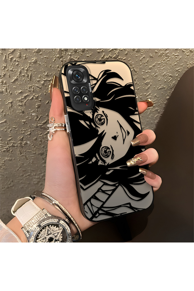 Redmi Note 11 Compatible Cartoon Anime Patterned Anti-Shock Phone Case