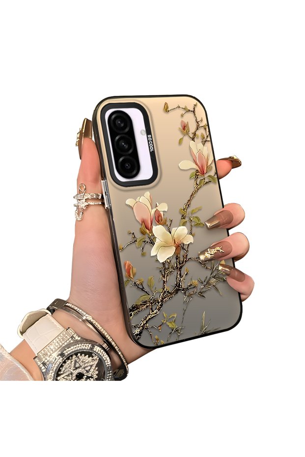 Samsung Galaxy A56 Compatible Stunning Fun Patterned Case Hard Silicone Anti-Scratch Durable