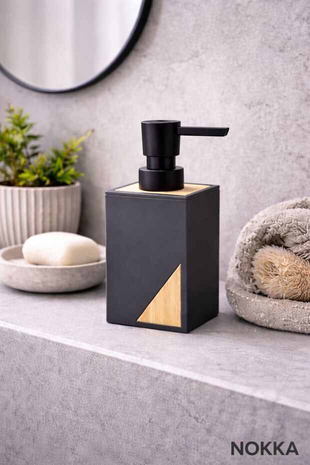 Decorative Liquid Soap Dispenser, City Acrylic Soap Dispenser, 8X12 cm