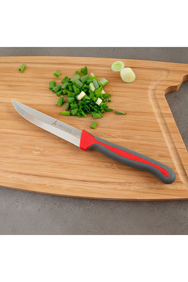 Lua Sebze Bıçağı Gri 11 cm - 2