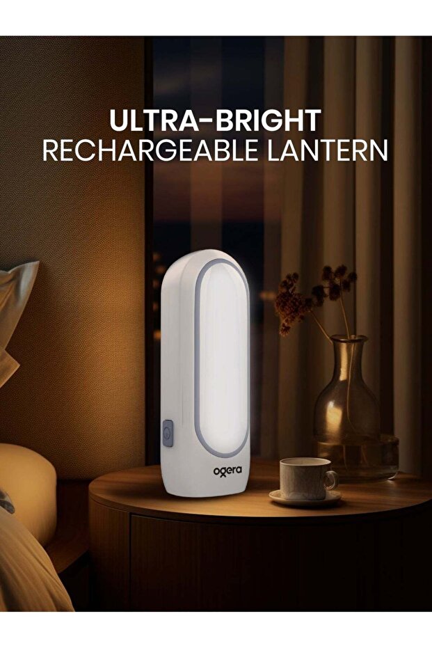 LED Lithium Lantern – Ultra-Bright Rechargeable Lantern with Long-Lasting Lithium Battery, P
