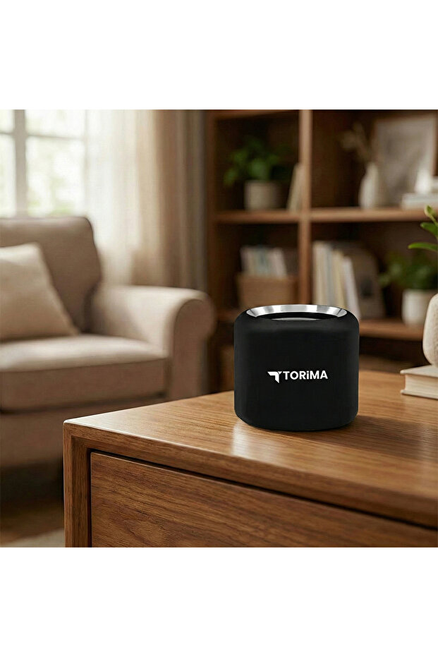 مكبر صوت لاسلكي D12 أسود - 2