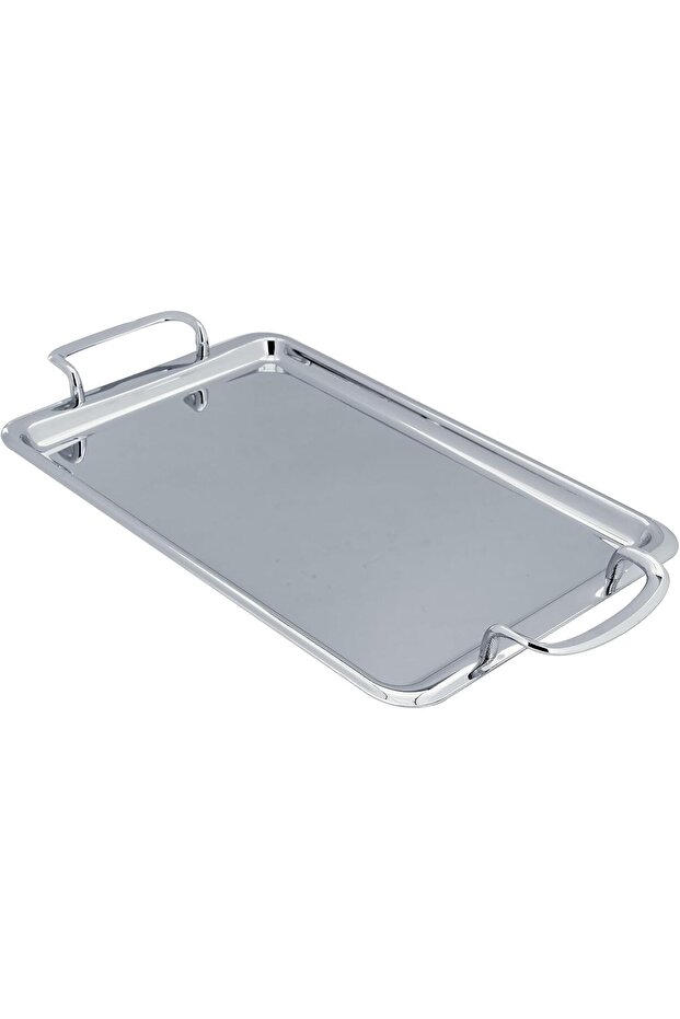 صينية تقديم مربعة بمقابض جانبية - 3