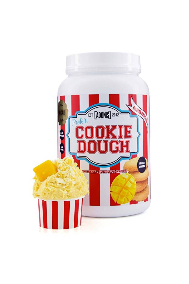 ادونيس - بروتين كوكي دو - Protein Cookie Dough - 1 كجم - مانجو وفانيليا