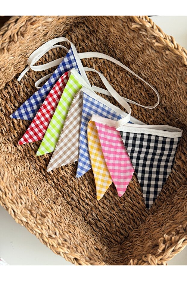 Kareli renkli flama - 2