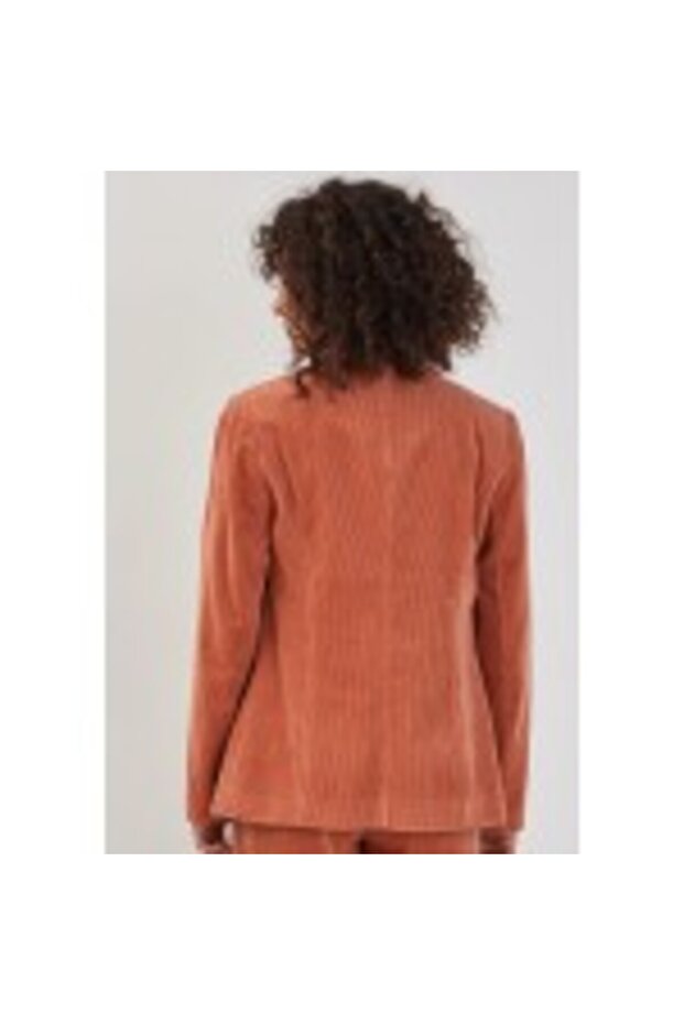 Tetracotta Velvet Blazer - 8