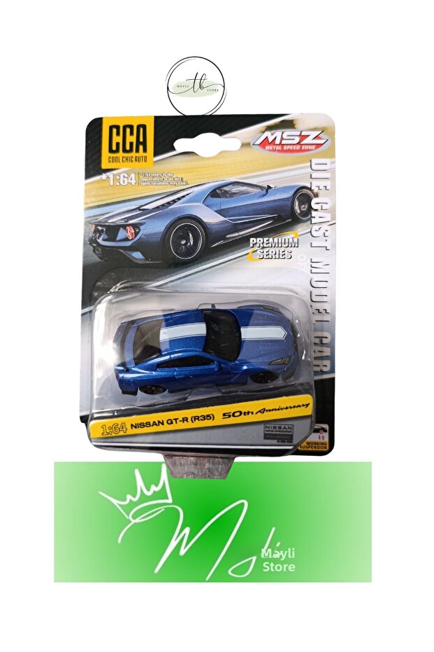 1/64 Nissan Gt-R (R35) 50Th Anniversary 1/64
