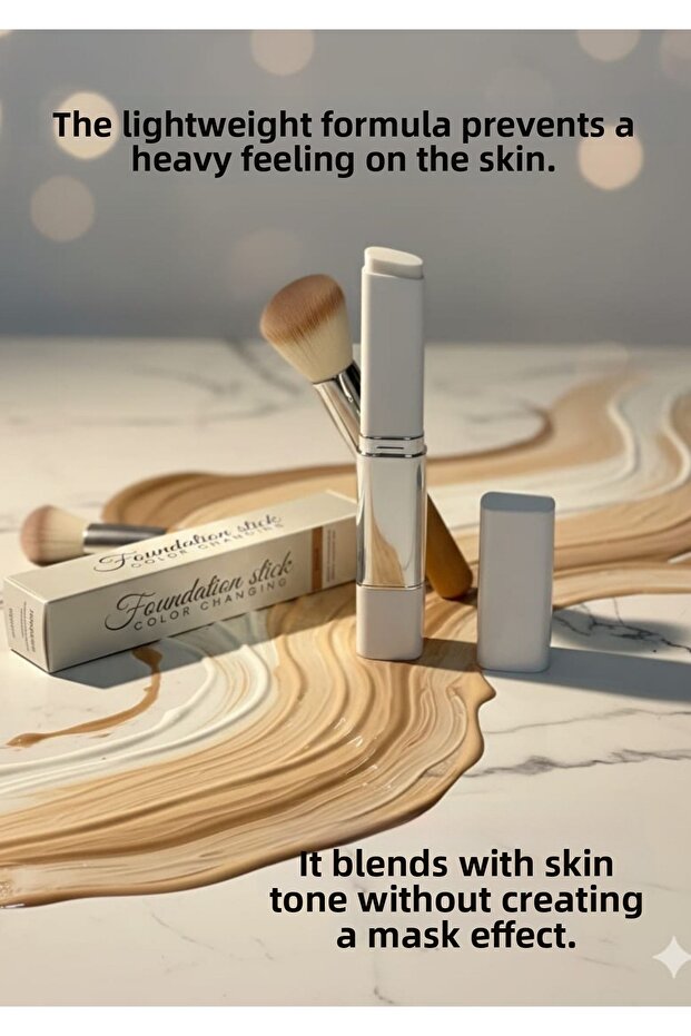 Tone Equalizing Brushed Stick Foundation - Natural - 3