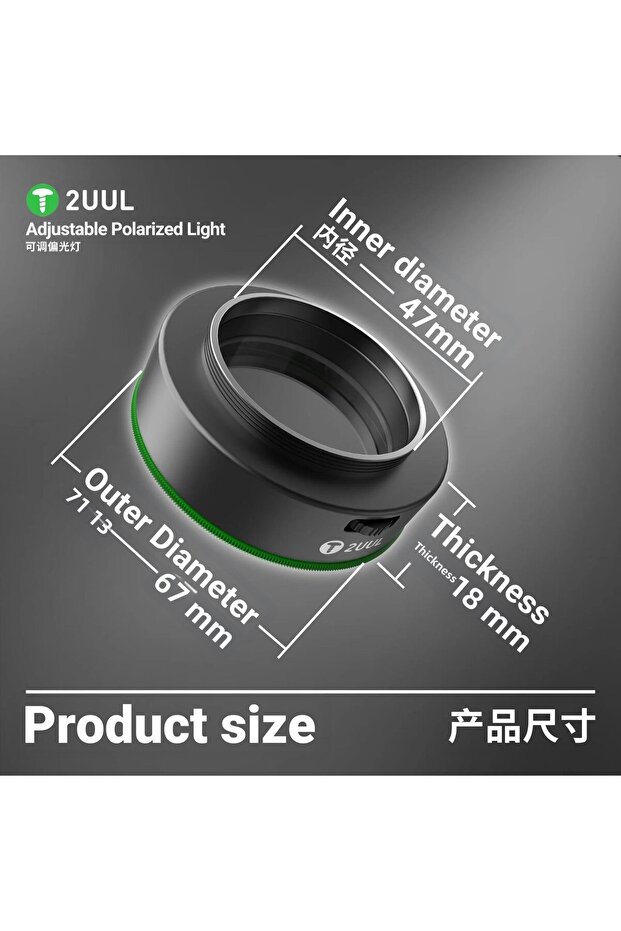 مصباح مجهر قابل للتعديل MS97 مع خاصية الاستقطاب - 6