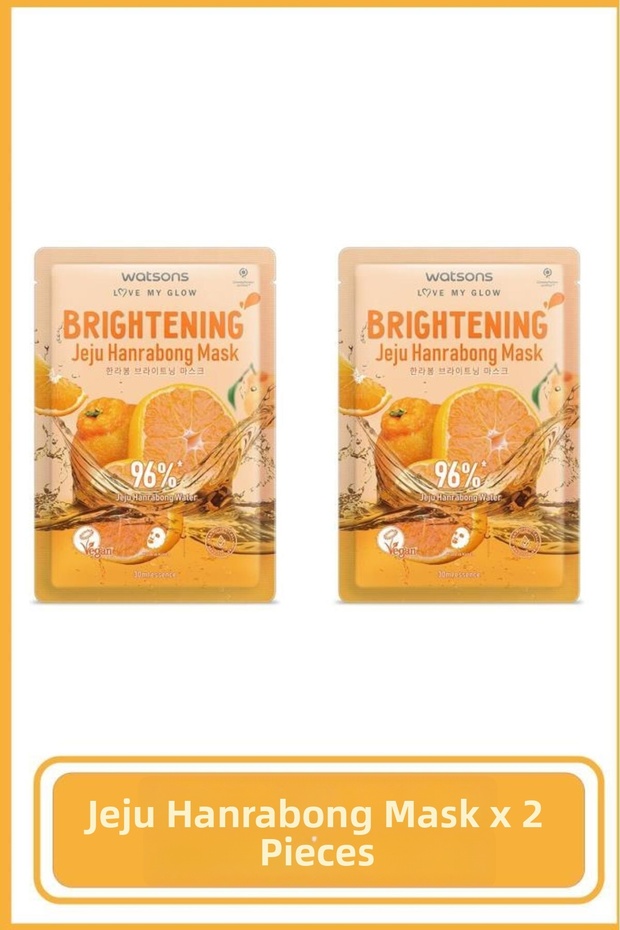 Brightening Jeju Hanrabong Mask 30 ml X2 Pieces
