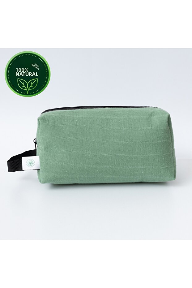 100% Muslin Cotton Mother Baby Makeup & Hand Bag | Natural and Multi-Purpose