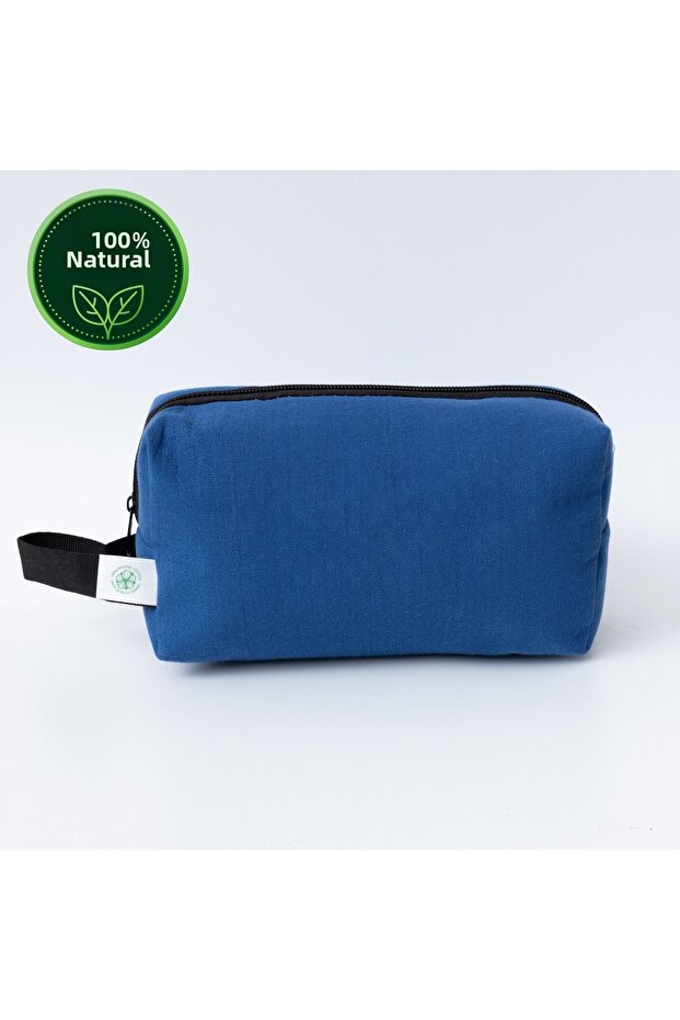 100% Muslin Cotton Mother Baby Makeup & Hand Bag | Natural and Multi-Purpose