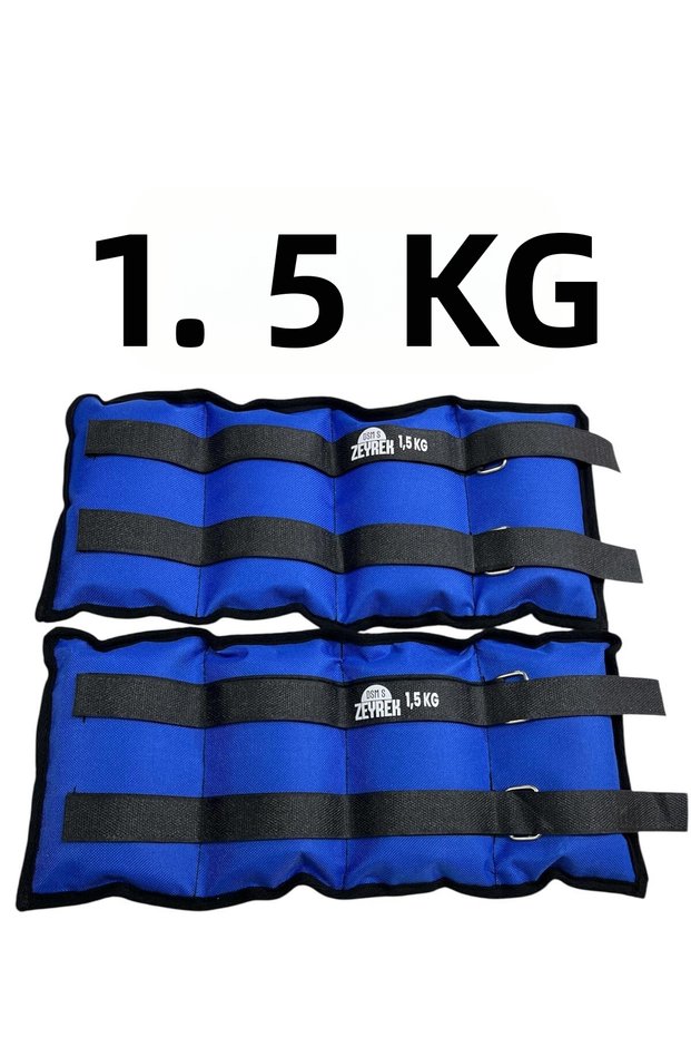 1.5 Kg × 2 Pieces Total 3 Kg Hand Foot Wrist Muscle Strengthener Weight Set Sand Weight Bag