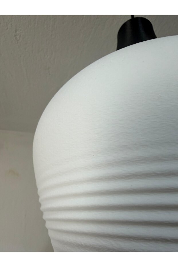 ECLIPSE Avize ( AMPÜLSÜZ) Beyaz Askı Kablo - 5