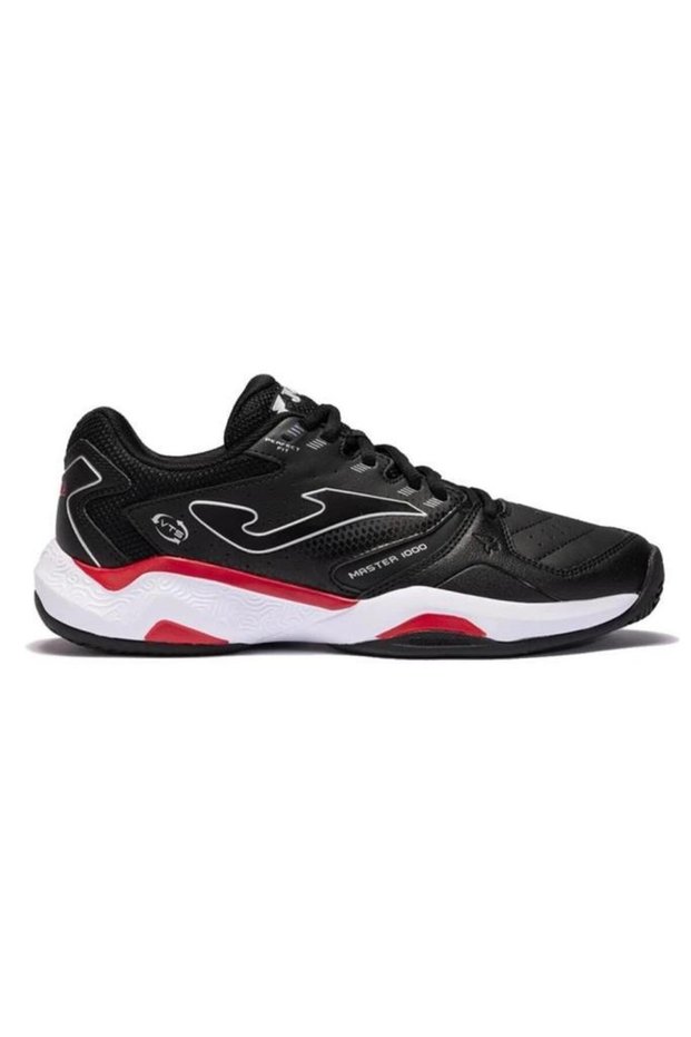 Master Men's Black Clay Court Tennis Shoes Tm100S2401C