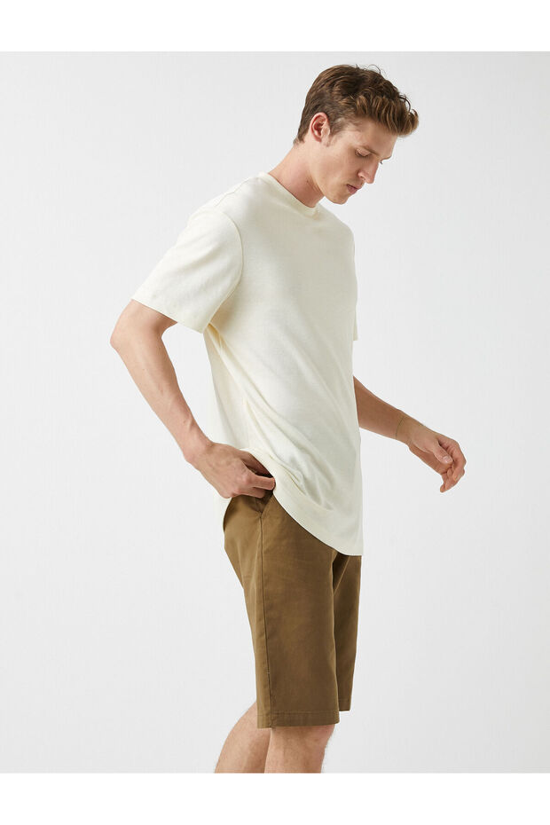 Chino Bermuda Şort Pamuklu - 2