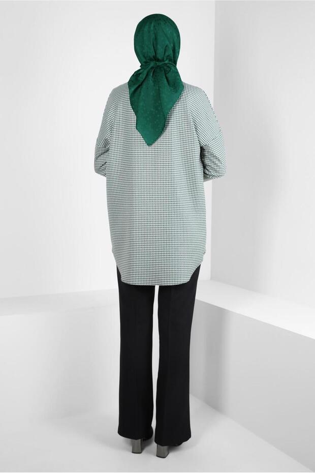 SCRATCH PATTERNED SHIRT TUNIC 44325 - 3
