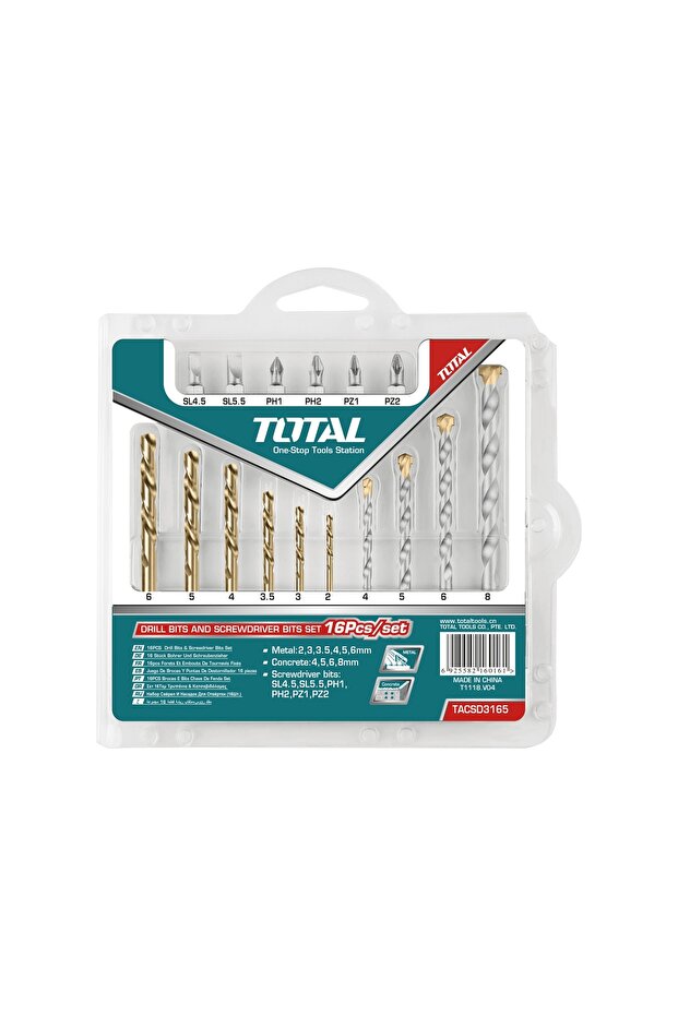 16 Lı Matkap Ucu Ve Bits Seti - 1