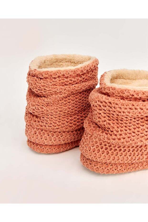 Kadın LILY - Örme Desenli Panduf - 3