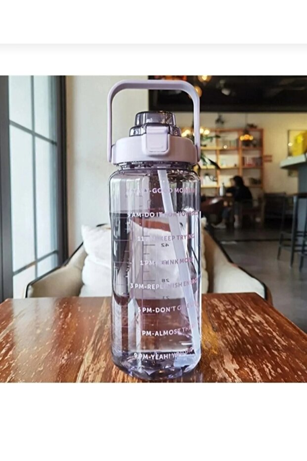 2000 ml Motivational Water Bottle Water Bottle Tritan Bpa Free Water Bottle
