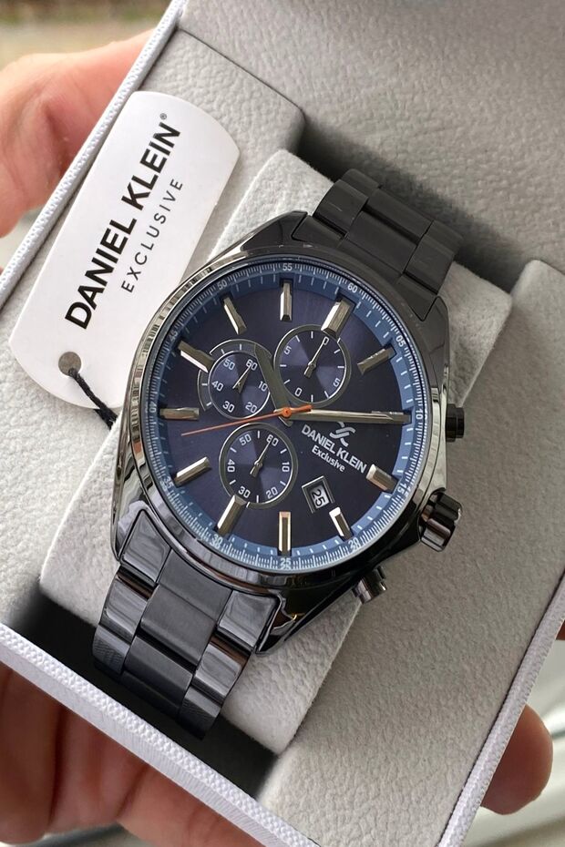 Steel Cord Men's Wrist Watch+bracelet