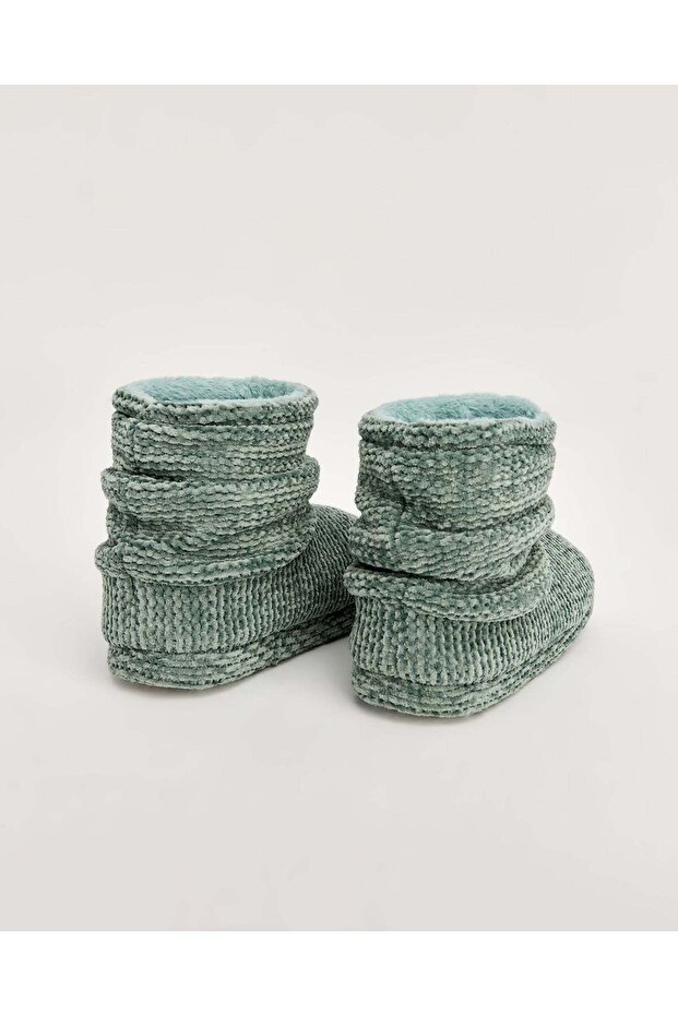 Kadın LILY - Örme Desenli Panduf - 1