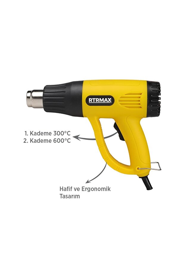 RTM303A Sıcak Hava Tabancası 2000 W - 3
