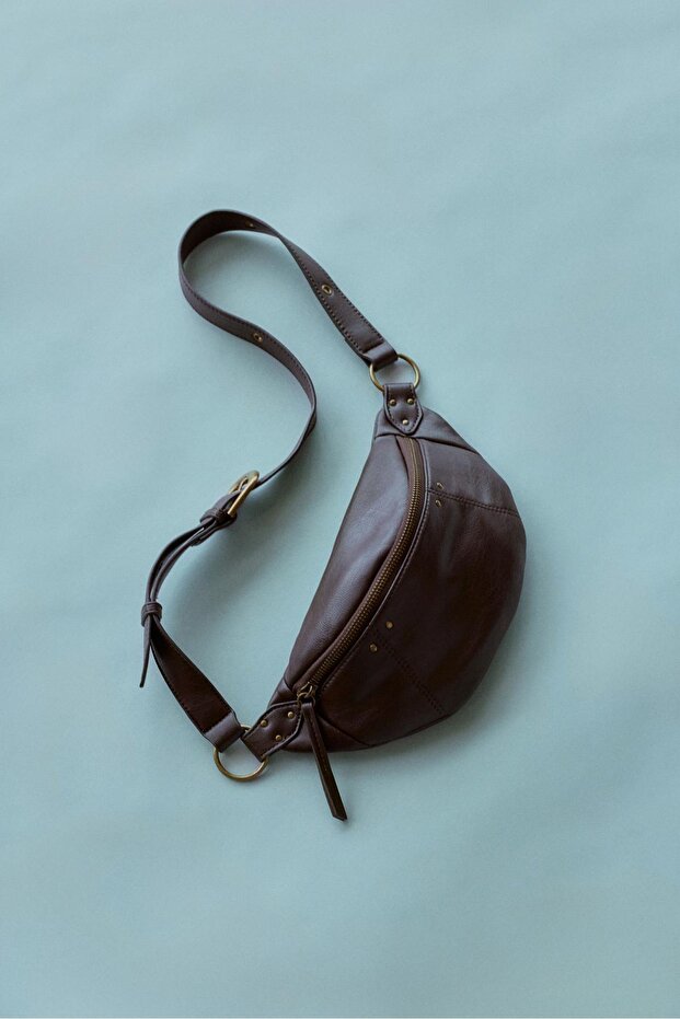 Zımba detaylı bel çantası - 2