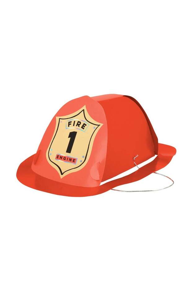 Firefighter Hats - Pack of 8