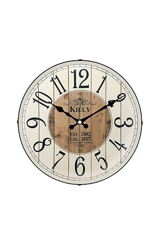 Bombeli Eskitme Duvar Saati 21Ef - 1