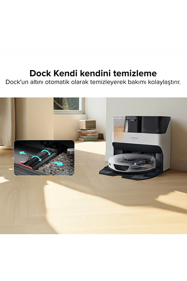 S7 Max Ultra Akıllı Robot Süpürge Beyaz - 7
