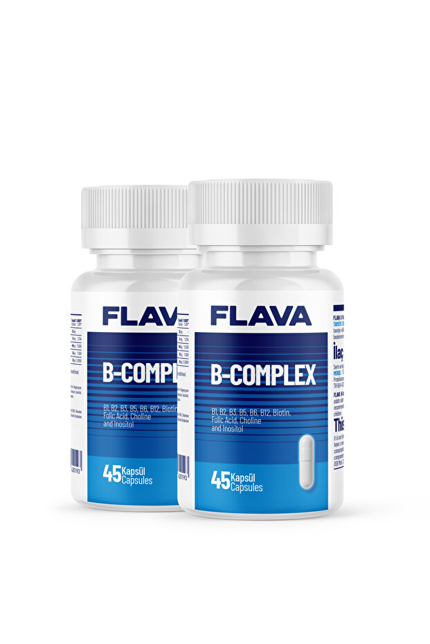 B-complex - 45 Kapsül x 2 Adet - 1