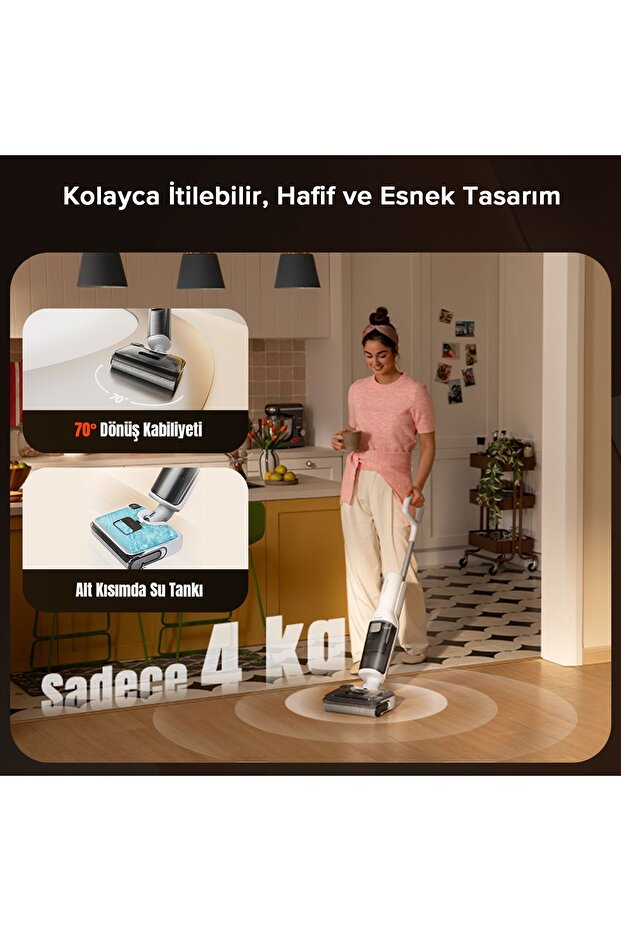 F25 RT Islak Kuru Akıllı Dikey Süpürge - 8