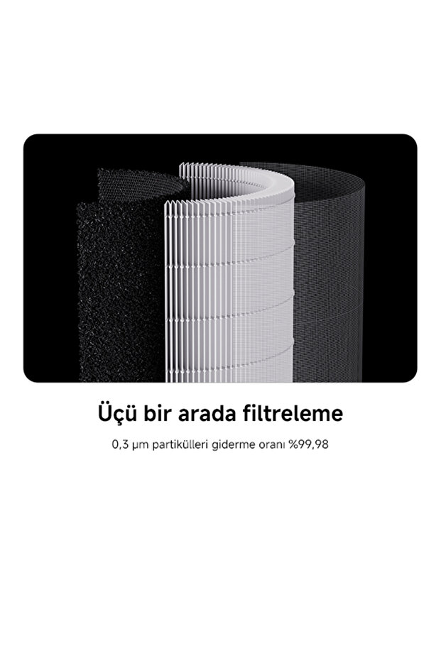 Smart Air Purifier Elite Akıllı Hava Temizleyici (Xiaomi Türkiye Garantili) - 8