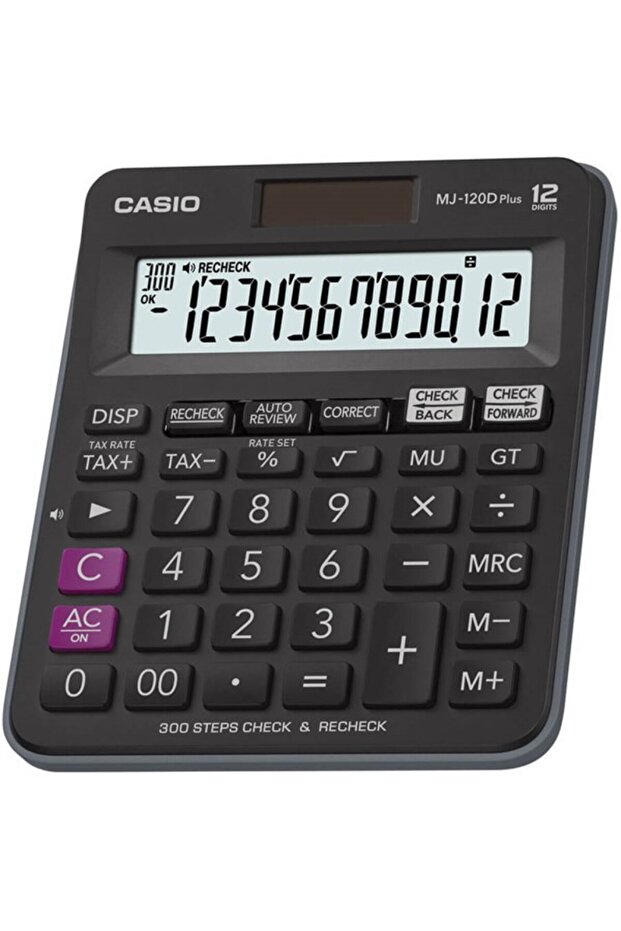 Siyah Hesap Makinası Mj-120d - 1