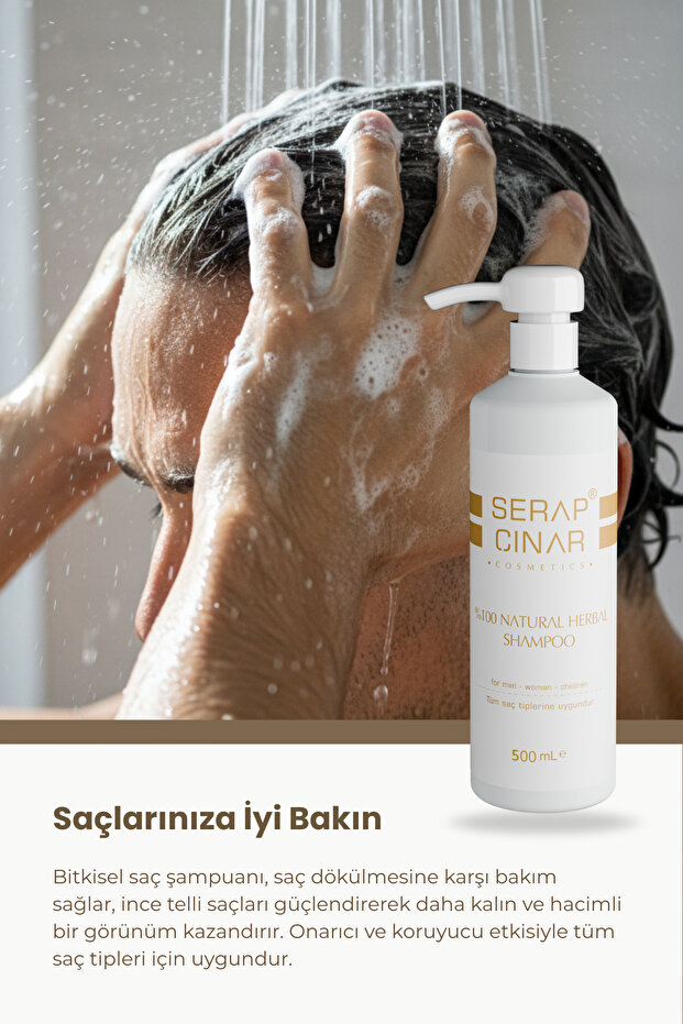 Bitkisel Şampuan 500ml - 4