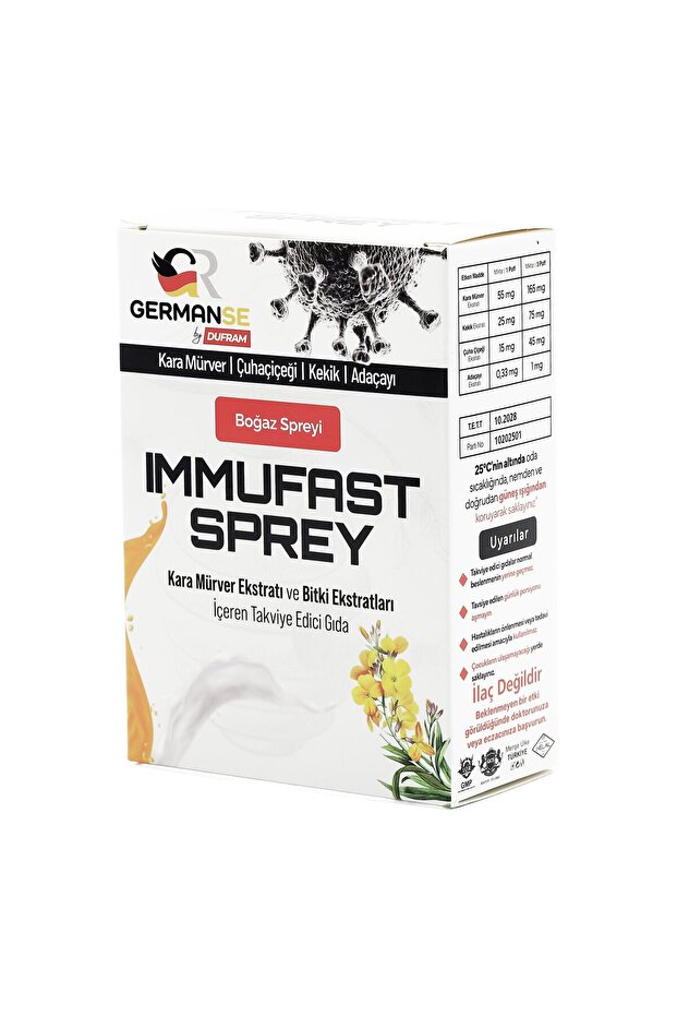 DUFRAM Immufast Sprey (Karamürver ekstratı içerir) - 4