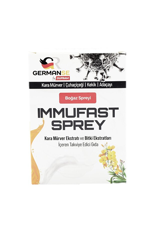 DUFRAM Immufast Sprey (Karamürver ekstratı içerir) - 8
