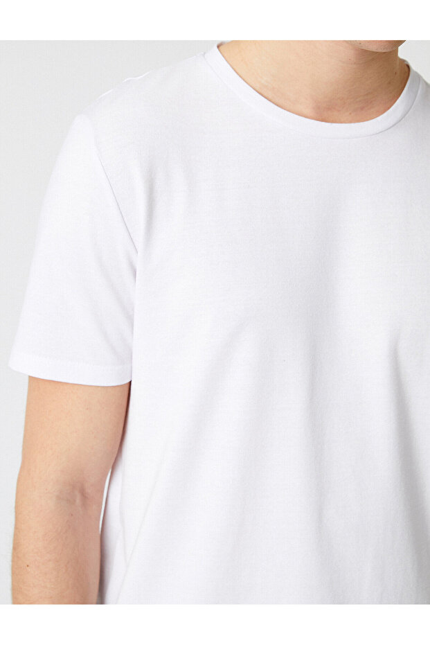 Slim Fit Basic Tişört - 5