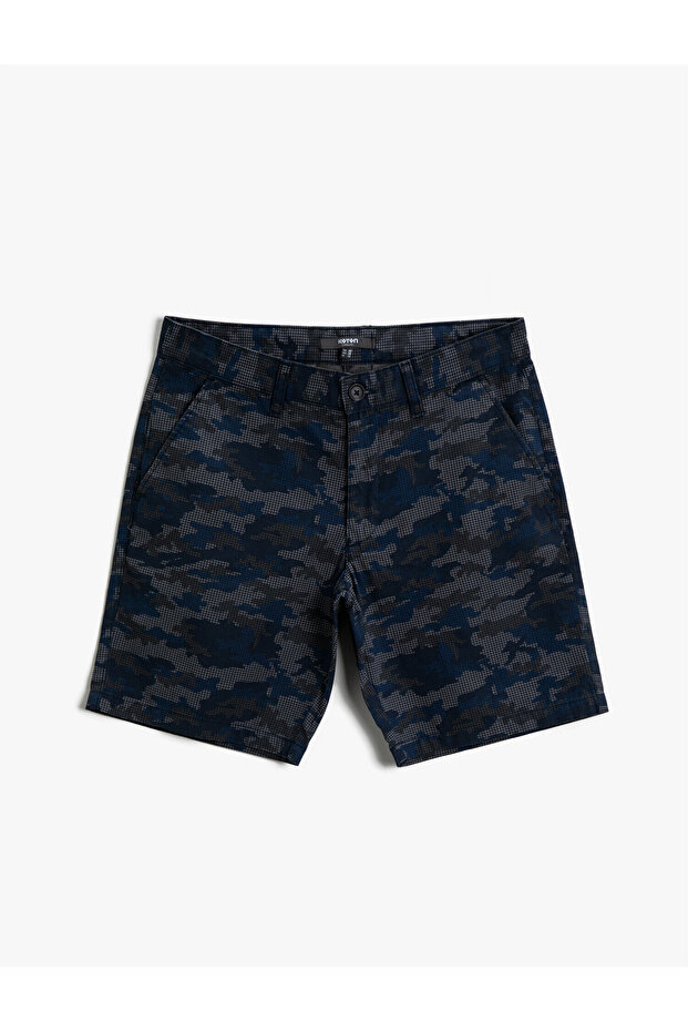 Patterned Shorts Cotton