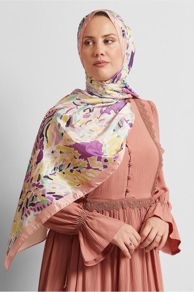 شال منقوش 8574