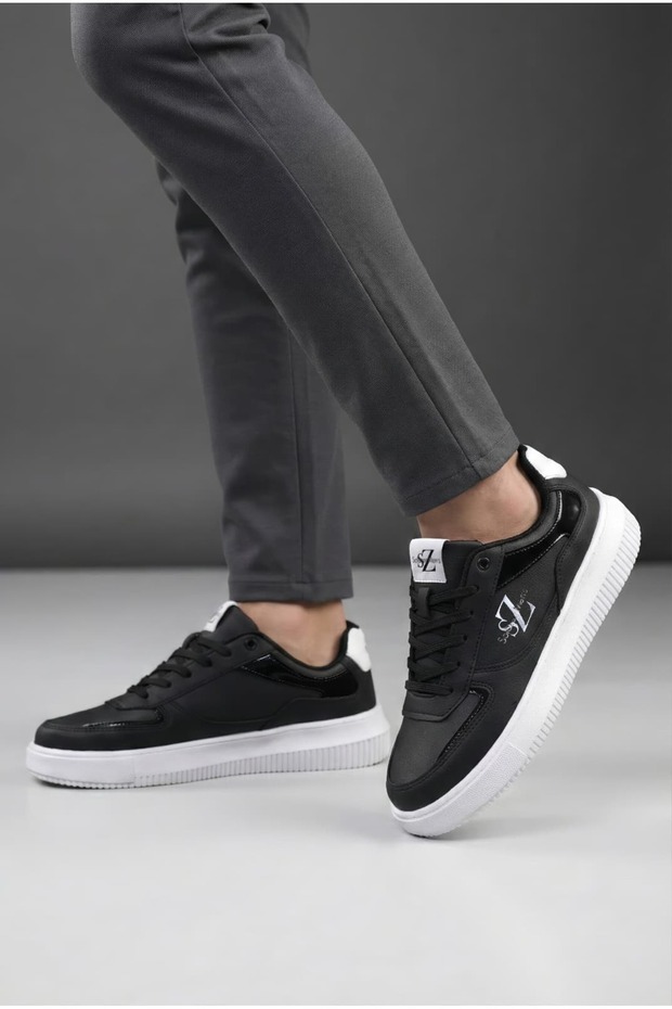 Men's White Orthopedic Sole Casual Sneaker 060